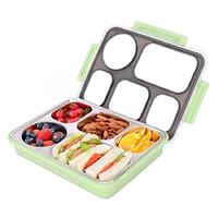 Vagon Life Bl50122 Çelik Hazneli Lunch Box Beslenme Kabı Açık Yeşil