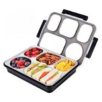 Vagon Life Bl50122 Çelik Hazneli Lunch Box Beslenme Kabı Siyah