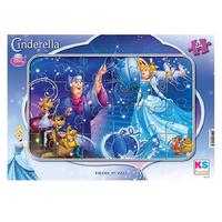 Ks Games Frame Puzzle 3+ Yaş 24 Parça Cinderella