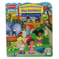 Fisher Price Flap Book Pencereli Etkinlik Kitabı Hayvanat Bahçesine Hoşgeldiniz