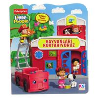 Fisher Price Flap Book Pencereli Etkinlik Kitabı Hayvanları Kurtarıyoruz