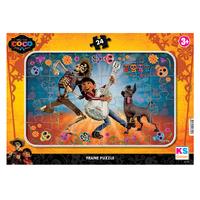 Ks Games Frame Puzzle 3+ Yaş 24 Parça Coco