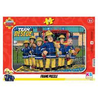 Ks Games Frame Puzzle 3+ Yaş 24 Parça Fireman Sam