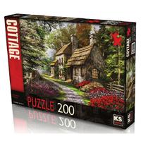 Ks Games 200 Parça Puzzle 24009 Carnation Cottage