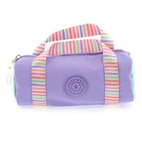 Kaukko Travel Double Stripe Kalem Çantası K2597 Lilac