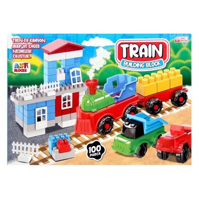 Ant Blox 008 Tren Seti 100 Parça