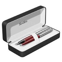 Scrikss Metropolis 78 Dolmakalem Tükenmez Set Bordo