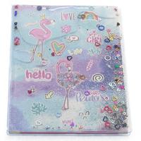 Vuki Vk-0109-2 Sulu Kapaklı Defter A5 Flamingo