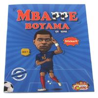 Mutlu Çocuk - Mbappe Çıkartmalı Maskeli Boyama Kitabı