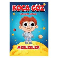 Bookalemun - Kocagöz Boyama Kitabı Meslekler