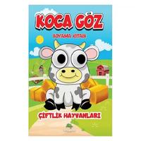 Bookalemun - Kocagöz Boyama Kitabı Çiftlik Hayvanları