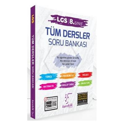 Karekök Soru Bankası 8.Sınıf Lgs Tüm Dersler