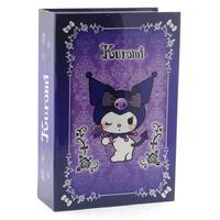 Kuromi Kitap Şekilli Kilitli Gizli Para Kasası Mor