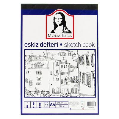 Mona Lisa Eskiz Defteri 120Gr A4 Boy 50 Yaprak