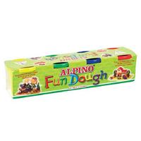 Alpino Fun Dough Yüksek Kaliteli Oyun Hamuru 4 Renk 520Gr