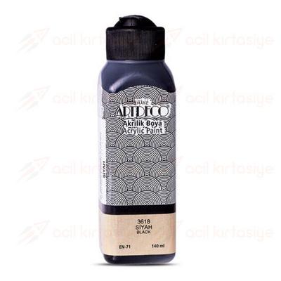 Artdeco Akrilik Boya 140Ml 3618 Black Siyah