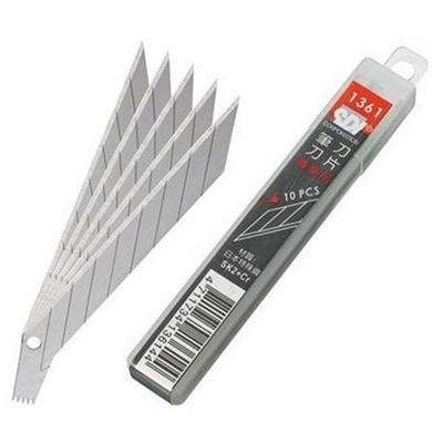 Sdi 1361 Maket Bıçağı Falçata Yedeği Küçük Boy Dar 30 Derece Açılı 10'Lu Kutu