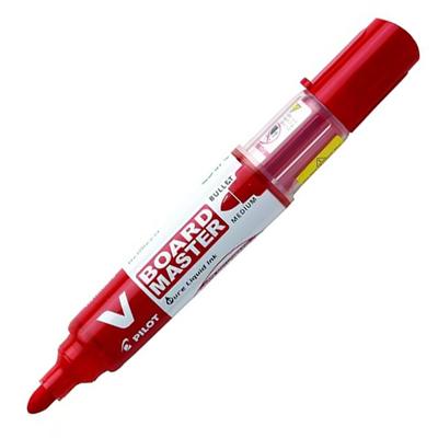 Pilot V-Board Master Kartuşlu Beyaz Tahta Kalemi Kırmızı