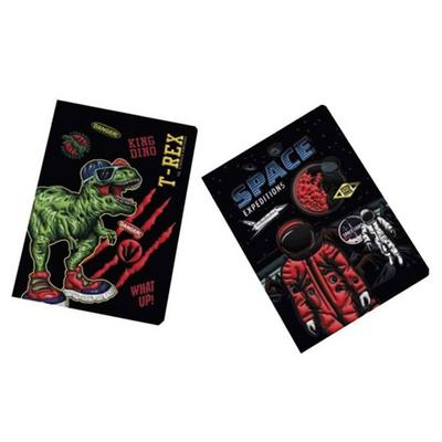 Mikro Pf-70 Puffy Desenli Hatıra Defteri 96 Yaprak For Boys