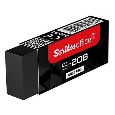 Scrikss S-20B Dust Free Siyah Silgi Büyük