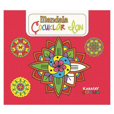 Karatay - Çocuklar İçin Mandala Boyama Kitabı Pembe