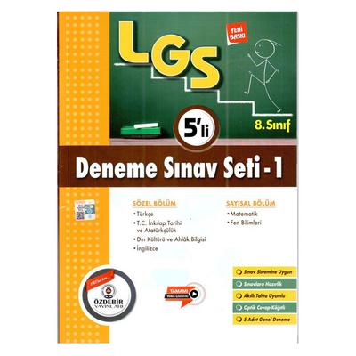 Özdebir Deneme Sınavı 8.Sınıf Lgs 5'Li