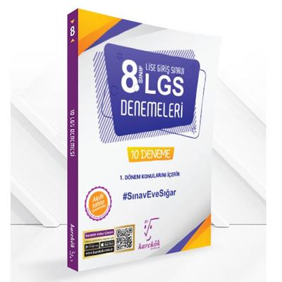 Karekök 8.Sınıf Lgs Deneme 10 Deneme