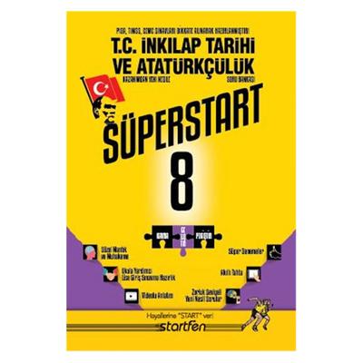 Startfen Süperstart Soru Bankası 8.Sınıf İnkilap Tarihi Ve Atatürkçülük