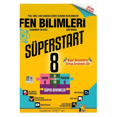 Startfen Süperstart Soru Bankası 8.Sınıf Fen Bilimleri