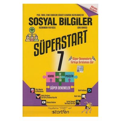 Startfen Süperstart Soru Bankası 7.Sınıf Sosyal Bilgiler