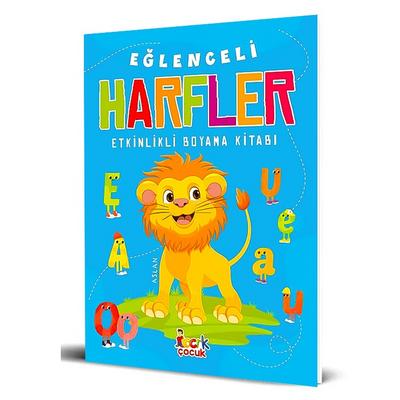 Bıcırık Eğlenceli Harfler Etkinlikli Boyama Kitabı