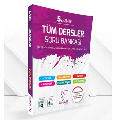 Karekök Soru Bankası 5.Sınıf Tüm Dersler