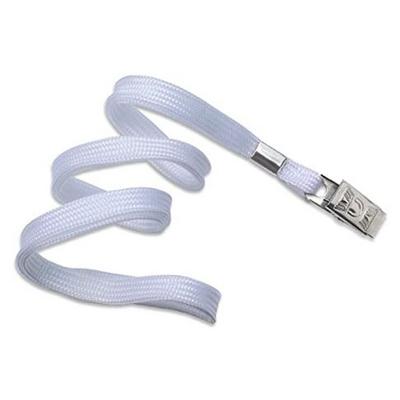 Kraf Kart Askı İpi Klipsli Beyaz