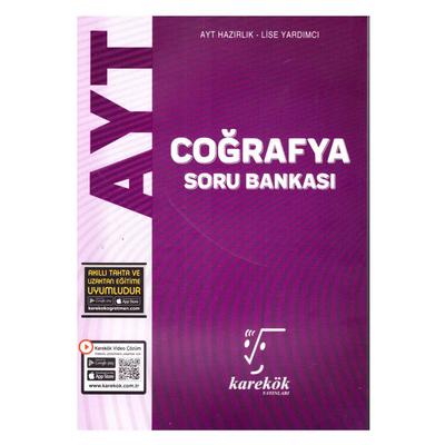 Karekök Soru Bankası Yks Ayt Coğrafya