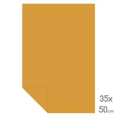 Lüks Fon Kartonu Yarım Boy 35X50 160Gr Koyu Altın