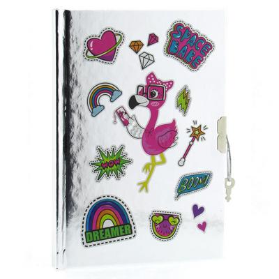 Mikro Ht-206 Kilitli Hatıra Defteri 13X19cm Space Babe