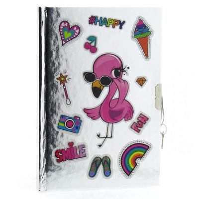 Mikro Ht-206 Kilitli Hatıra Defteri 13X19cm Happy Smile Fun