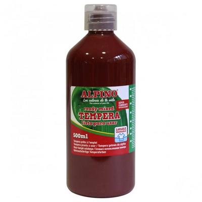 Alpino Tempera Guaj Sulu Boya 500Ml Kahverengi