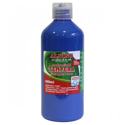 Alpino Tempera Guaj Sulu Boya 500Ml Koyu Mavi