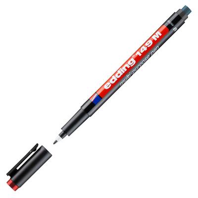 Edding E-149M Asetat Kalemi Silgili Kırmızı