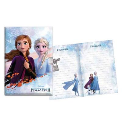 Frozen 2 Kilitli Hatıra Defteri 104 Yaprak 14X20cm 01