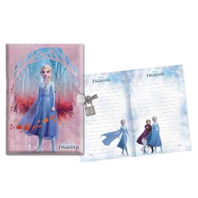 Frozen 2 Kilitli Hatıra Defteri 104 Yaprak 14X20cm 02