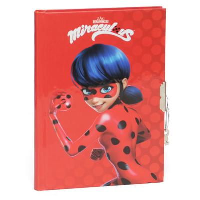 Miraculous Ladybug Mucize Uğur Böceği Kilitli Hatıra Defteri 01