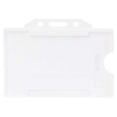 Kraf Kart Kabı Yatay Şeffaf