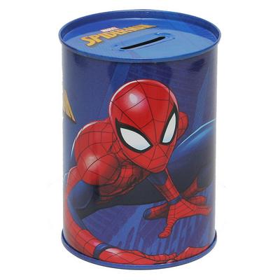Spiderman Metal Kumbara Mavi
